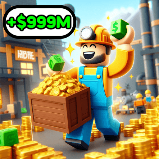 [3X💰] Idle Miner Tycoon💎 Roblox game thumbnail