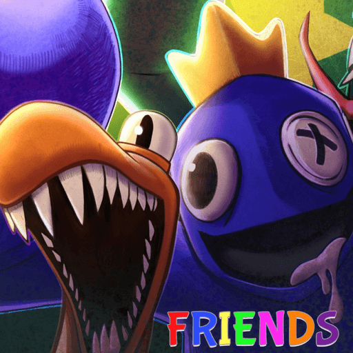 🔵 Survive The Rainbow Friends Simulator Roblox game thumbnail