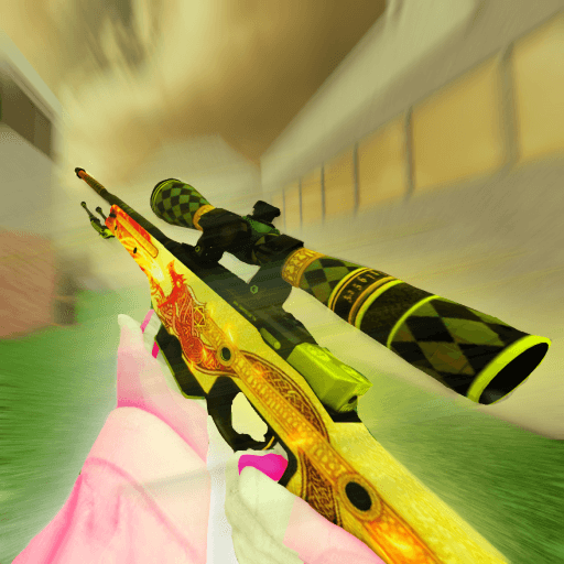 Hyper Realistic CSGO Guns Roblox gameplay screenshot