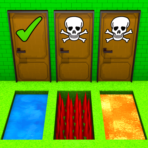 EQ Experience Studios — top game: 🚪50/50 Pick A Door Obby!