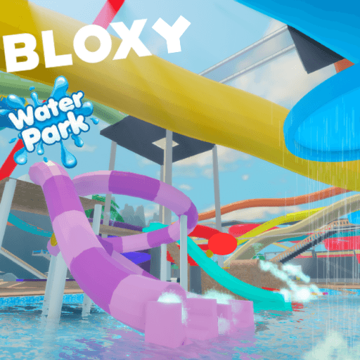 Bloxy Water Park ⛱️🌊 [SLIDE OVERHAUL] Roblox game thumbnail