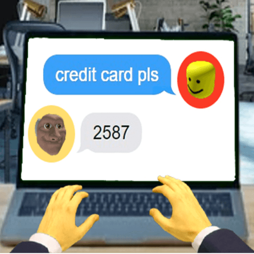 making scam calls to save your best friend tycoon Roblox game thumbnail