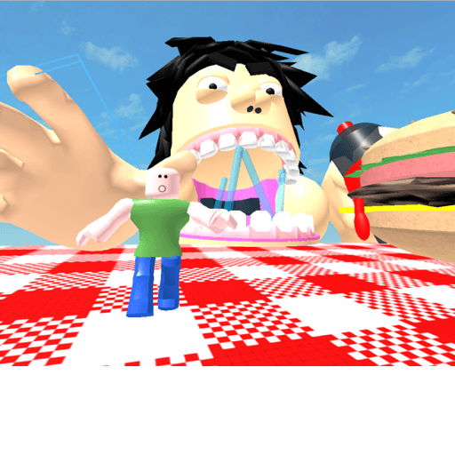 Escape the Giant Fat Guy *OBBY*(NEW)(UPDATE!) Roblox game thumbnail
