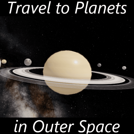 Travel to Planets in Outer Space  Roblox game thumbnail