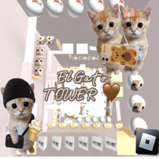 El Gato Tower 😸 [MEGA UPDATE] Roblox game stats