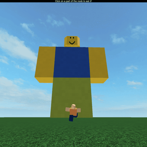 Eat the Noob!!! Roblox game thumbnail