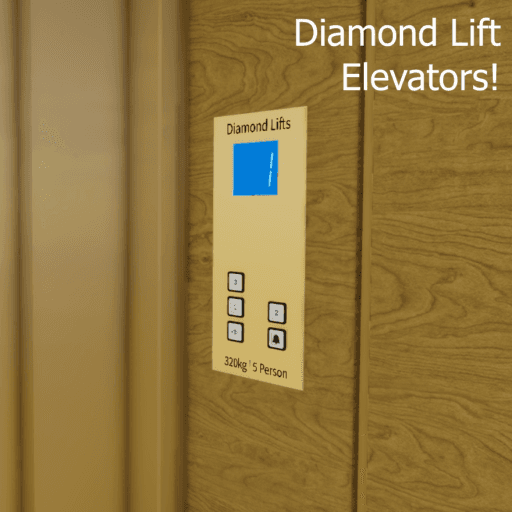 Diamond Lift Elevators! Roblox game thumbnail