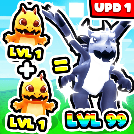 Monster Merge Simulator! Roblox gameplay screenshot