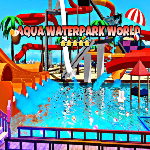 Aqua Waterpark World Roblox game thumbnail