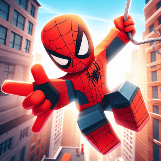 Spider-Man City Roblox game thumbnail