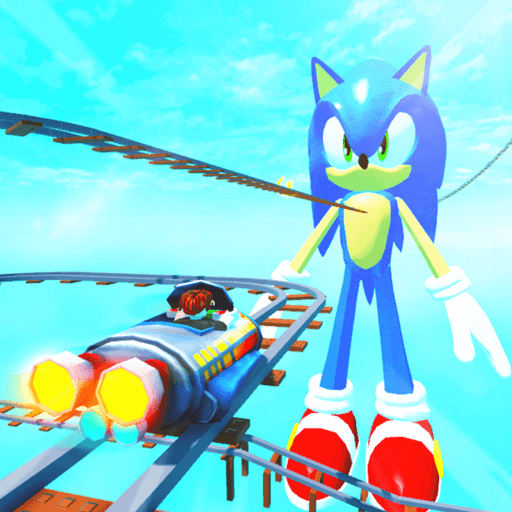 Cart Ride Into Sonic! Roblox gameplay screenshot