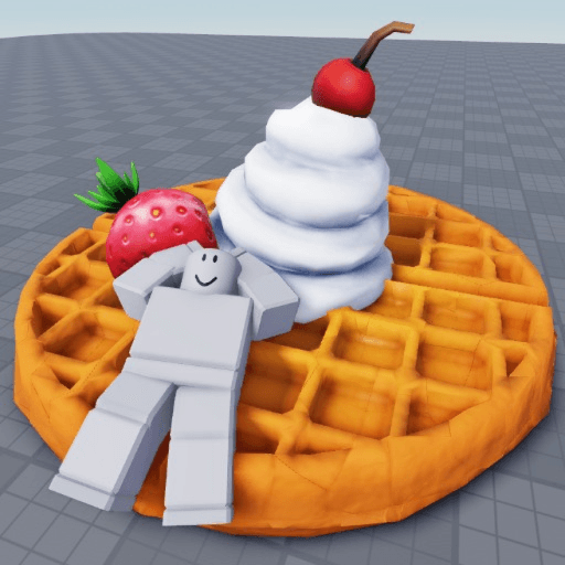 Eat a Huge Waffle Roblox game thumbnail
