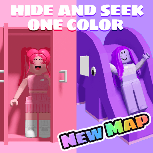 Hide and Seek One Color Roblox game stats