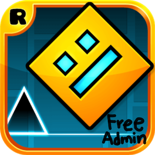 [FREE ADMIN!] Geometry Dash Roblox gameplay screenshot