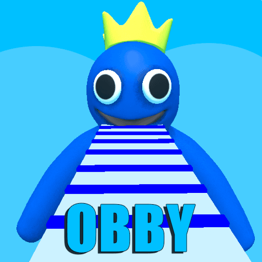 🌈 Rainbow Friends Obby Roblox game thumbnail