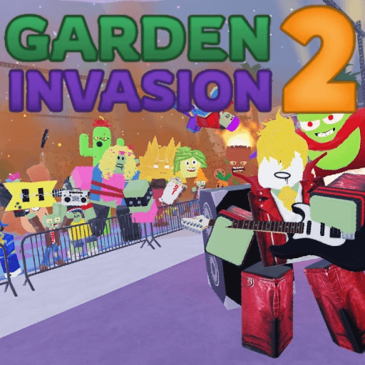 [🎸Neon Mixtape Tour!] Garden Invasion 2 Roblox gameplay screenshot