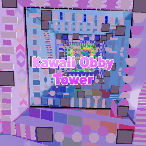 Kawaii Obby Tower Roblox game thumbnail