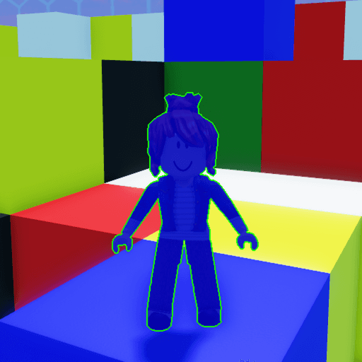Color Hide and Seek Roblox gameplay screenshot