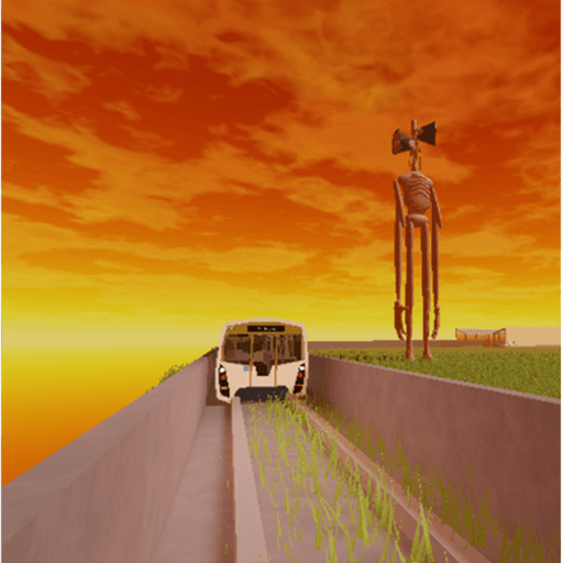 Siren Head [scp] and train Roblox gameplay screenshot
