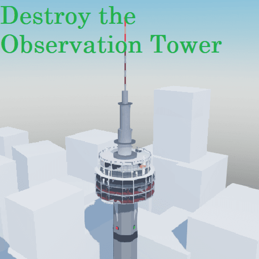 Destroy the Observation Tower  Roblox gameplay screenshot