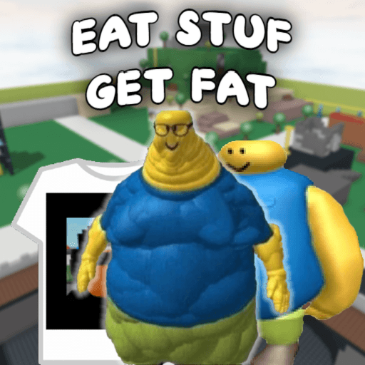 eat stuf get fat Roblox gameplay screenshot