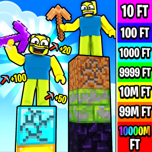 Mine Blocks Simulator Roblox game thumbnail