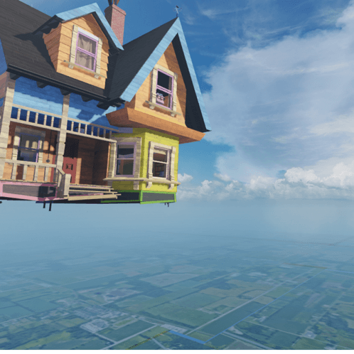 PIXAR UP (2009) - Carl goes up W.I.P. | SHOWCASE | Roblox gameplay screenshot