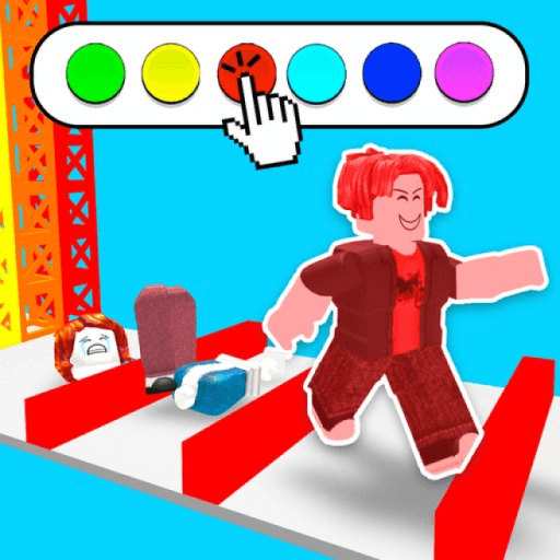 Easy Color Switch Obby! Roblox game thumbnail