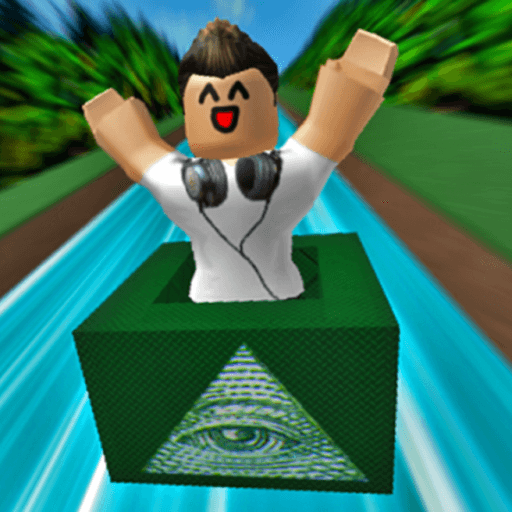 Ride A Box Down A Slide! Roblox game thumbnail