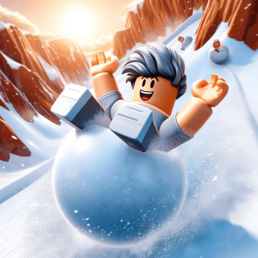 Grow Snowball Race Roblox game thumbnail