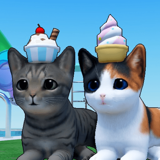 Kitten Game 🐾 Roblox game thumbnail