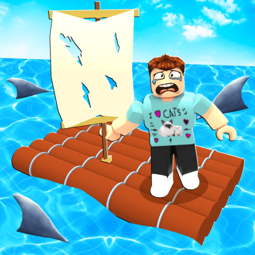 Build a Raft or Die Roblox gameplay screenshot