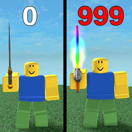 Every Second You Get +1 Sword Roblox game thumbnail