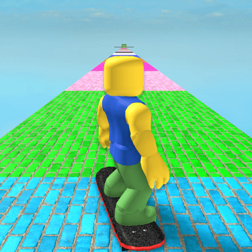 +1 Speed Every Second But You’re On a Skateboard Roblox game thumbnail