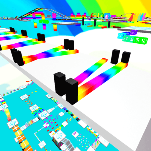 Epic Rainbow Obby 🌈 Roblox gameplay screenshot