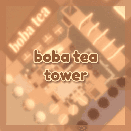 Boba Tea Tower (Boba Tower) Roblox game thumbnail
