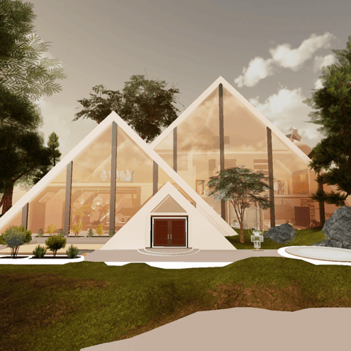 Trinity - Modern House Roblox game thumbnail