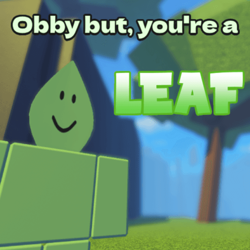 Obby but you're a leaf Roblox game stats