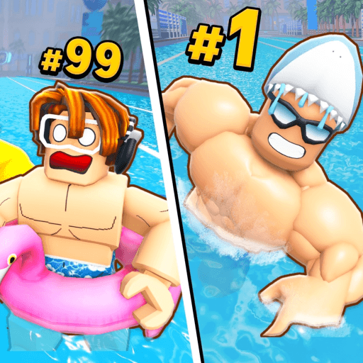 Swim Race Simulator🌊[🐼EVENT]  Roblox game thumbnail