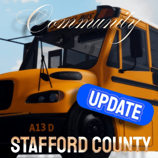 School Bus Simulator: Stafford County, VA Roblox gameplay screenshot