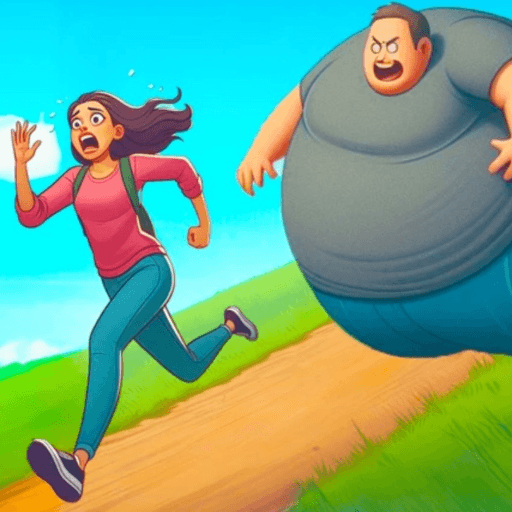 Get Fat And Roll Race Roblox game thumbnail