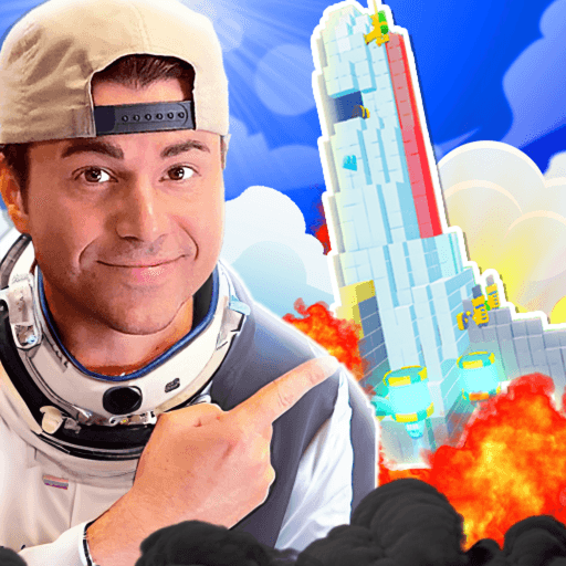 Build a Rocket VS Mark Rober Roblox gameplay screenshot