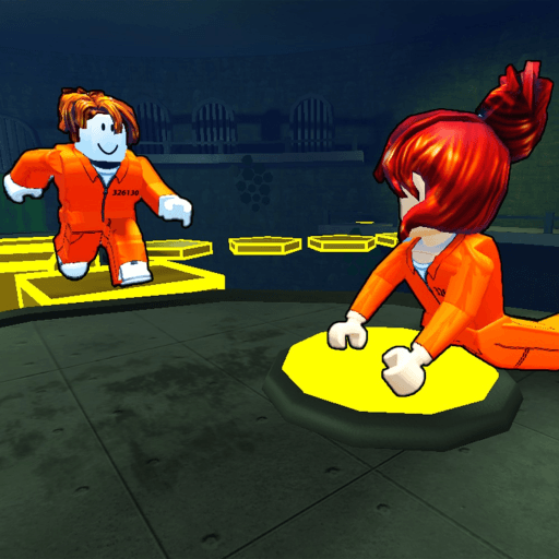 Team Prison Run! (TEAMWORK OBBY) Roblox game thumbnail