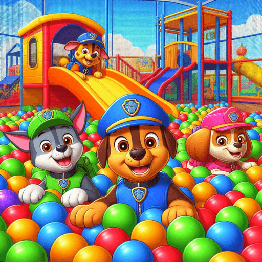 Paw Dog Patrol Playground Roblox gameplay screenshot