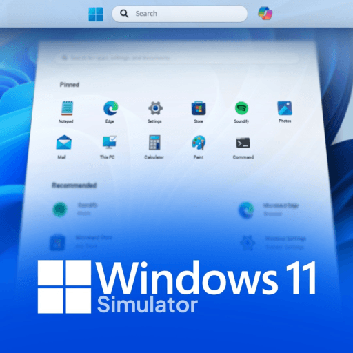 Windows 11 Simulator - Original Roblox game stats