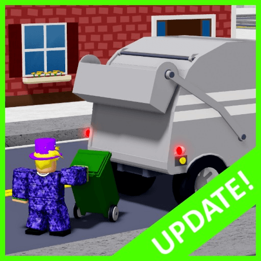 ⛄Garbage Trucks! Street Sweeping Simulator Roblox game thumbnail