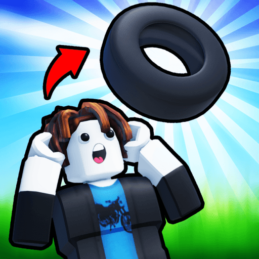 [W0] Obby But You're In A Tire Roblox gameplay screenshot