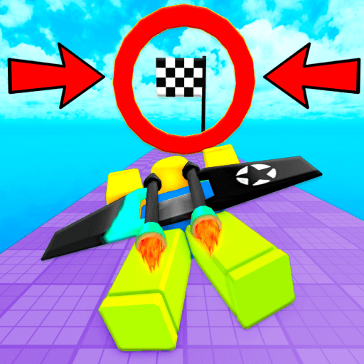 Obby but you have a JETPACK Roblox game thumbnail