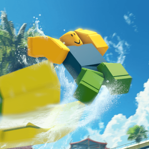 Ragdoll🌊Waterpark Roblox game thumbnail