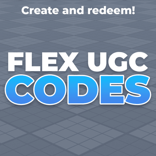 Flex UGC Codes Roblox game stats